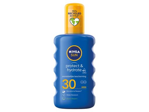 NIVEA Sun Zonnebrand Spray Protect & Hydrate Spf30 | 200ml 1