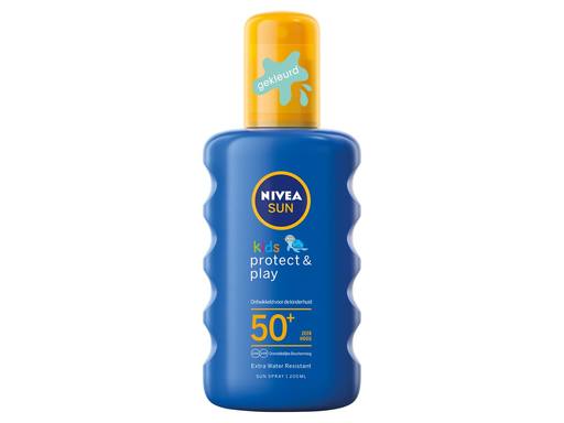 NIVEA Sun Zonnebrand Spray Kids Protect & Play Spf50+ Zeer Hoog | 200ml 1