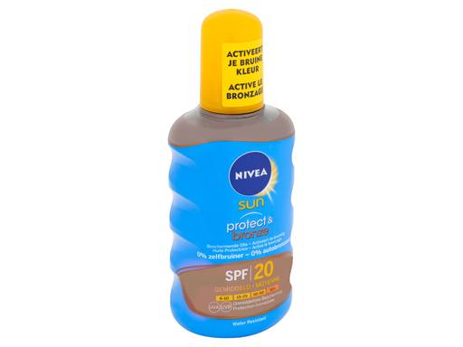NIVEA Sun Zonnebrand Spray Protect & Bronze Spf20 | 200ml 2