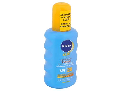 NIVEA Sun Zonnebrand Spray Protect & Bronze Spf20 | 200ml 3