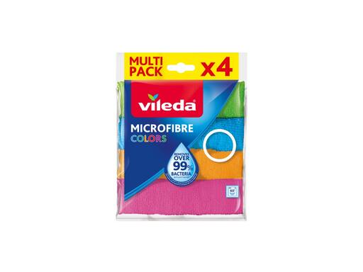 VILEDA Colors Microvezeldoeken 4-pack | 4st 1