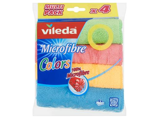 VILEDA Colors Microvezeldoeken 4-pack | 4st 2