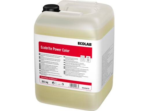 ECOLAB Wasmiddel Ecobrite Power Color | 20kg 1