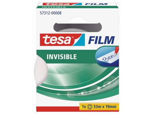 TESA Film Invisible 33m x 19mm | 10st 1