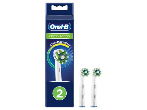 ORAL-B Opzetborstel Power Cross Action Refill | 2st 2