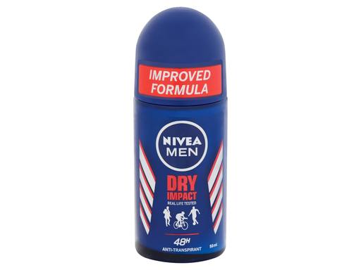 NIVEA Men Deodorant Roll-On Dry Impact | 50ml 2