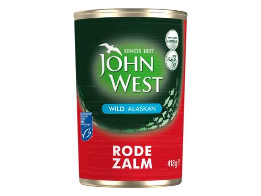 JOHN WEST Zalm Rood Wild Alaskan MSC 3x418gr | 418gr 1