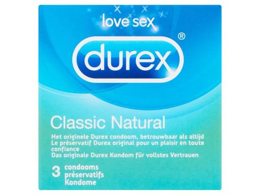 DUREX Condooms Classic Natural | 3st 1