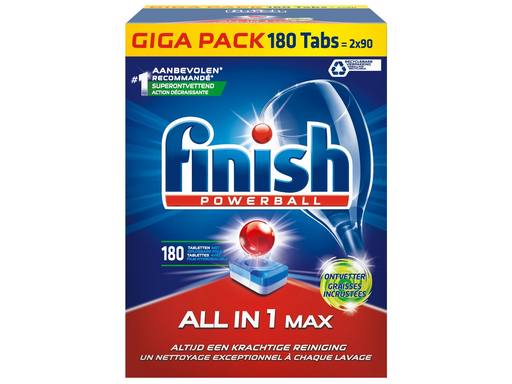FINISH All-in-1 Grease Fighter | 180tabs 1
