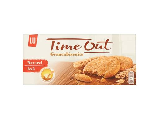 TIME OUT Granen Biscuits Naturel 171gr | 6x2st 1