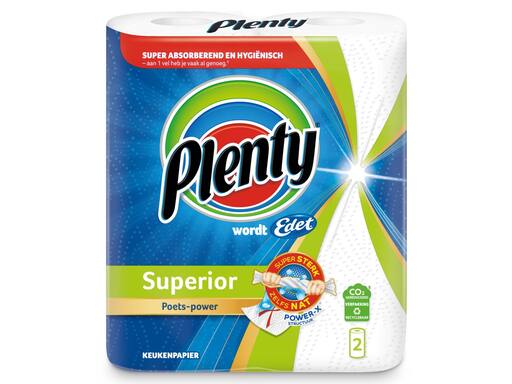 PLENTY Keukenpapier Superior | 2rol 1