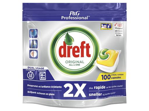 DREFT Professional Vaatwastabletten All-in-1 Lemon | 100tabs 1
