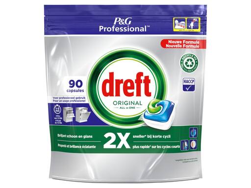 DREFT Professional Vaatwasmiddel Regular | 90tabs 1
