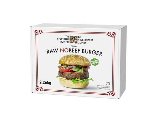 DE VEGETARISCHE SLAGER Raw NoBeef Veganistische Burger | 20x113gr 2