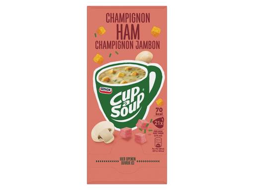 UNOX CUP A SOUP Champignon Ham | 21x175ml 2