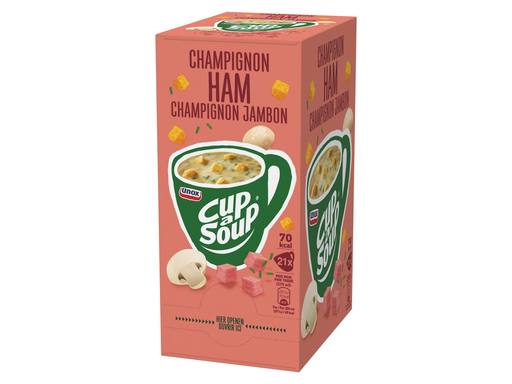 UNOX CUP A SOUP Champignon Ham | 21x175ml 4
