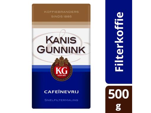 KANIS & GUNNINK Coffee Ground Extra Fine Decaffeinated | 500gr 6