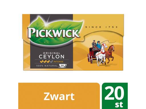 PICKWICK Theezakjes Ceylon Tea Blend RA | 20x2gr 4