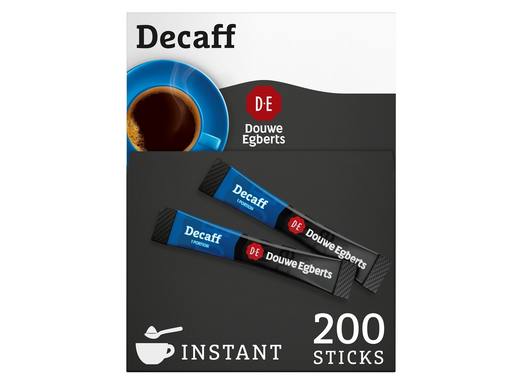 DOUWE EGBERTS Instant Koffie Sticks Decaffeinated | 200x1.5gr 1