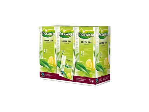 PICKWICK Professional Groene Thee Lemon Fairtrade | 3x25x2gr 4