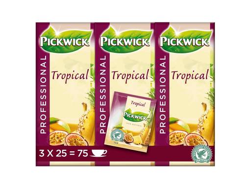 PICKWICK Professional Thee Tropische Vruchten | 3x25x1.5gr 1