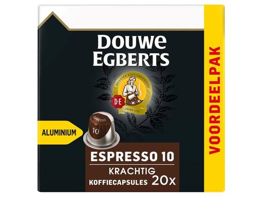 DOUWE EGBERTS Koffie Capsules Espresso Krachtig UTZ 104G | 20x104gr 1