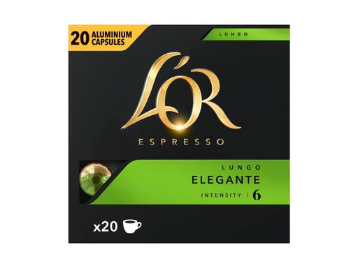 L'OR Espresso Koffie Capsules Lungo Elegante RA | 20st 1