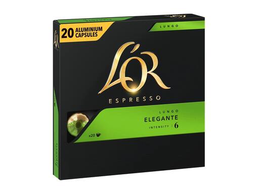 L'OR Espresso Koffie Capsules Lungo Elegante RA | 20st 3
