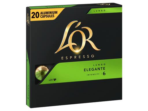 L'OR Espresso Koffie Capsules Lungo Elegante RA | 20st 6