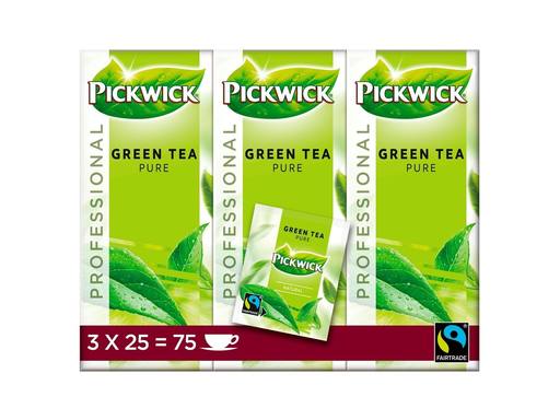 PICKWICK Professional Thee Groene Thee Pure Fairtrade 