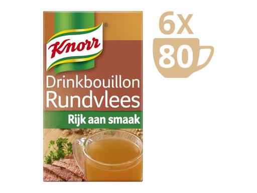 KNORR Drinkbouillon Rundvlees | 80st 1