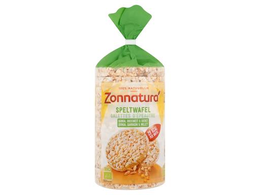 ZONNATURA Biologisch Speltwafel Quinoa, Boekweit & Gierst | 100gr 1