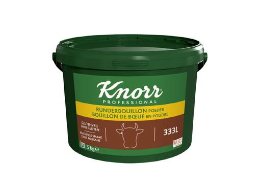 KNORR 1-2-3 Runderbouillon krachtige smaak Poeder | 5kg 2