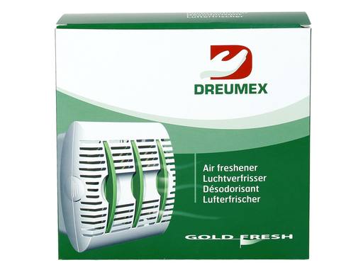 DREUMEX Luchtverfrissingssysteem Houder Gold Fresh | 1st 1
