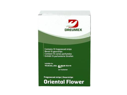 DREUMEX Luchtverfrissingssysteem Strips Flower Gold Fresh | 15st 1