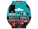 BISON Tape Power Repair Zwart 25m | 1rol 1